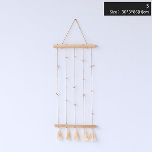 Nordic Decoration Home Hemp Rope with Clips