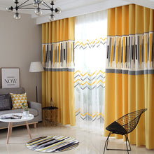 Load image into Gallery viewer, Customzied Nordic European Cotton Linen Curtain