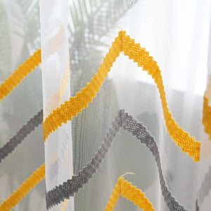 Customzied Nordic European Cotton Linen Curtain