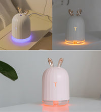 Load image into Gallery viewer, High Quality 220ML Ultrasonic Air Humidifier. Car or at Home.