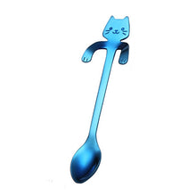 Load image into Gallery viewer, Cute Mini Stainless Steel Cat Coffee Spoon