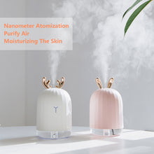 Load image into Gallery viewer, High Quality 220ML Ultrasonic Air Humidifier. Car or at Home.